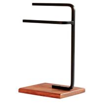 Porta Toalha Lavabo de Bancada Suporte Industrial Oslo D01 Peroba - Inoviza Porta Toalha Lavabo de Bancada Suporte Industrial Oslo D01 Peroba - Inoviza