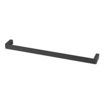Porta Toalha Linear Madrid 60cm Black Jiwi
