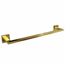 Porta Toalha Linha Eterna 450mm em Aço Inox Gold Italy Line