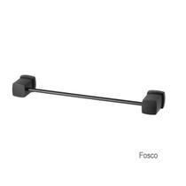 Porta Toalha Meber Block Curto C38 Black Matte 26791.4.49 Porta Toalha Meber Block Curto C38 Black Matte 26791.4.49