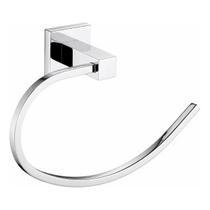 Porta Toalha Quadrado Para Banheiro Com Dupla Fixação Porta Toalha Quadrado Para Banheiro Com Dupla Fixação
