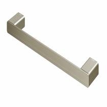 Porta Toalha Rosto 300mm Flat Níquel Escovada Docol Porta Toalha Rosto 300mm Flat Níquel Escovada Docol