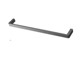 Porta Toalha Rosto Barra 60cm Metal Black Matte Preto Fosco - Linha Prime - JIWI Porta Toalha Rosto Barra 60cm Metal Black Matte Preto Fosco - Linha Prime - JIWI