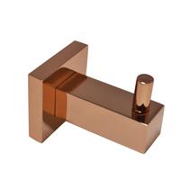 Porta Toalha Rosto Cabide Rose Gold Banheiro Quadrado Metal Porta Toalha Rosto Cabide Rose Gold Banheiro Quadrado Metal