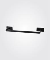 Porta toalha rosto perflex dom - preto fosco 12132824