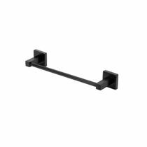 Porta Toalha Rosto - Preto Fosco - Quadra