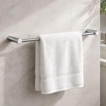 Porta Toalha Simples 62cm Para Banheiro Orion Grego Metal Porta Toalha Simples 62cm Para Banheiro Orion Grego Metal