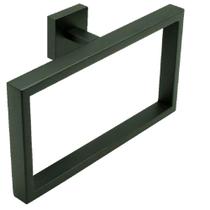 Porta toalha toalheiro argola italy line banheiro eterna inox preto black il17496 Porta toalha toalheiro argola italy line banheiro eterna inox preto black il17496