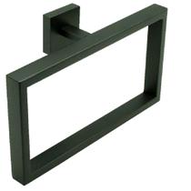 Porta toalha toalheiro argola italy line banheiro eterna inox preto black IL17496 Porta toalha toalheiro argola italy line banheiro eterna inox preto black IL17496