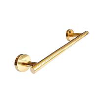 Porta Toalha Toalheiro de Rosto Redondo Inox Dourado Brilho Porta Toalha Toalheiro de Rosto Redondo Inox Dourado Brilho