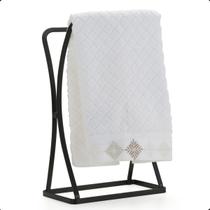 Porta Toalha Toalheiro Secador Banheiro Pia Lavabo Fosco - Arthi