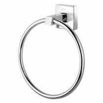 Porta Toalhas Argola Trip - Chrome Docol