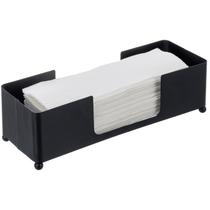 Porta-toalhas de papel MyGift Modern Matte Black Metal