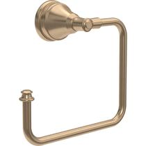 Porta-toalhas Delta Mylan Champagne Bronze montado na parede