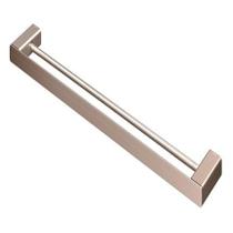 Porta-toalhas DocolFlat duplo 676mm 9001 cobre escovado Docol