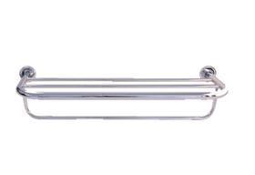 Porta Toalhas Inox 304 Polido 60x30cm