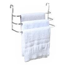 Porta Toalhas Para Box 60cm Toalheiro Triplo Alto Brilho SF