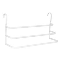 Porta Toalhas Triplo Toalheiro Para Box Branco 60cm FS Porta Toalhas Triplo Toalheiro Para Box Branco 60cm FS