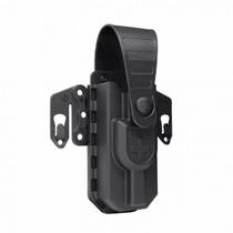 Porta Torniquete Tático Bélica Polímero Resistente, Molle, Rotação 360, Strike 4 Pontas