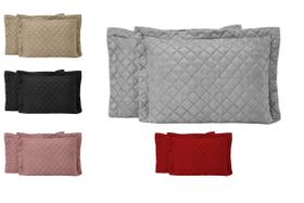 Porta travesseiro 2 peças completar o enxoval do seu quarto ideal para anti friz - RG Shops