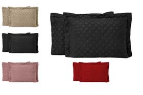 Porta travesseiro 2 peças completar o enxoval do seu quarto ideal para anti friz