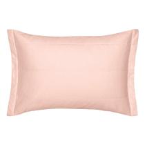 Porta Travesseiro 50cm x 70cm Altenburg Algodão Lux 200 Fios Rosa Lille