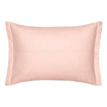 Porta Travesseiro 50cm x 70cm Altenburg Algodão Lux 200 Fios Rosa Lille