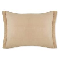 Porta Travesseiro Altenburg Blend Malha Plush Avulsa com Aba Bege Aveia - 1377 Porta Travesseiro Altenburg Blend Malha Plush Avulsa com Aba Bege Aveia - 1377