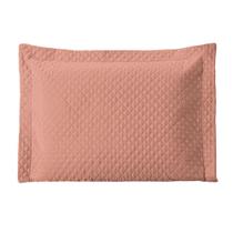 Porta Travesseiro Avulso 70cm x 50cm 1 Peça Prime Ultrassônico 100% Poliéster - Rosê