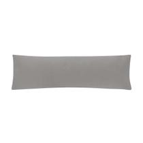 Porta Travesseiro Body Pillow Altenburg Toque Acetinado Ultrawave Diamond - Cinza