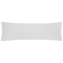 Porta Travesseiro Body Pillow Altenburg Toque Acetinado Ultrawave Summer Branco Porta Travesseiro Body Pillow Altenburg Toque Acetinado Ultrawave Summer Branco