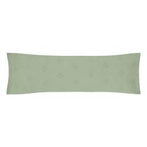 Porta Travesseiro Body Pillow Altenburg Ultrawave Anarruga Verde