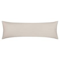 Porta travesseiro body pillow malha 100% algodao - cinza spot - Altenburg