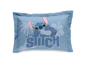 Porta Travesseiro Com Abas Stitch IceCream 55x80cm - Stitch IceCream Porta Travesseiro Com Abas Stitch IceCream 55x80cm - Stitch IceCream