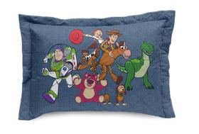 Porta Travesseiro Com Abas Toy Story 55x80cm