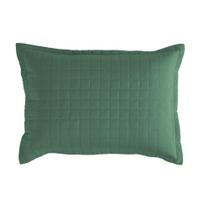 Porta Travesseiro Copacabana Matelado 300 Fios 70x50cm com Debrum Variação:Verde