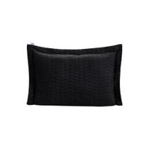 Porta travesseiro criarte cor 07 - preto - JUMA