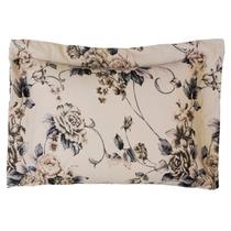 Porta Travesseiro Desire 100% Algodão 200 Fios Samara Cáqui