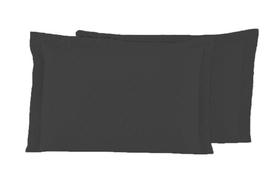 Porta Travesseiro Envelope Forrado com Aba Bordado Fronha Luxo Ultra Macio