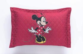 Porta Travesseiro Estampado Infantil Minnie 55cm X 80cm