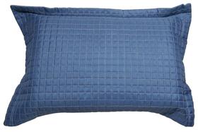 Porta Travesseiro Fronha Turim Azul Capa 70cm x 50cm Almofada - Sulamita Porta Travesseiro Fronha Turim Azul Capa 70cm x 50cm Almofada - Sulamita