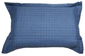 Porta Travesseiro Fronha Turim Azul Capa 70cm x 50cm Almofada - Sulamita