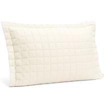 Porta Travesseiro Lavive Basic Micro Percal 200 Fios Matelassê em Pastilha Costurado Capa 75 x 55cm Cor:Palha 10