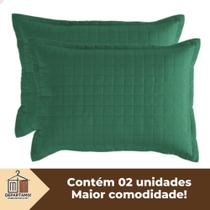 Porta Travesseiro Matelado 300 Fios 70x50cm Kit 2 Unidades - Departamix Porta Travesseiro Matelado 300 Fios 70x50cm Kit 2 Unidades - Departamix
