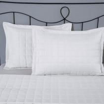 Porta Travesseiro Matelado 70x50 C/ Aba Americana 1 Pç Soft - semprebelacasa