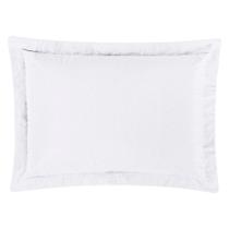 Porta Travesseiro Matelado Percal 180 Fios 1 Peça - Branco Porta Travesseiro Matelado Percal 180 Fios 1 Peça - Branco