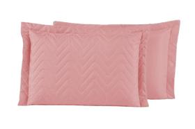 Porta Travesseiro Matelado Percal 400 Fios 70 Cm x 50 Cm Encaixe Perfeito