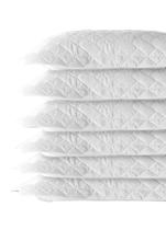 Porta Travesseiro Percal 200Fios 100%Algodão Matelado Branco