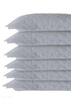 Porta Travesseiro Percal 200Fios 100% Algodão Matelado Cinza