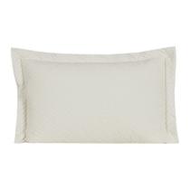 Porta Travesseiro Premier King Avulso 90cm x 50cm Hipercal 200 Fios 80% Algodão, 20% Poliéster - Palha